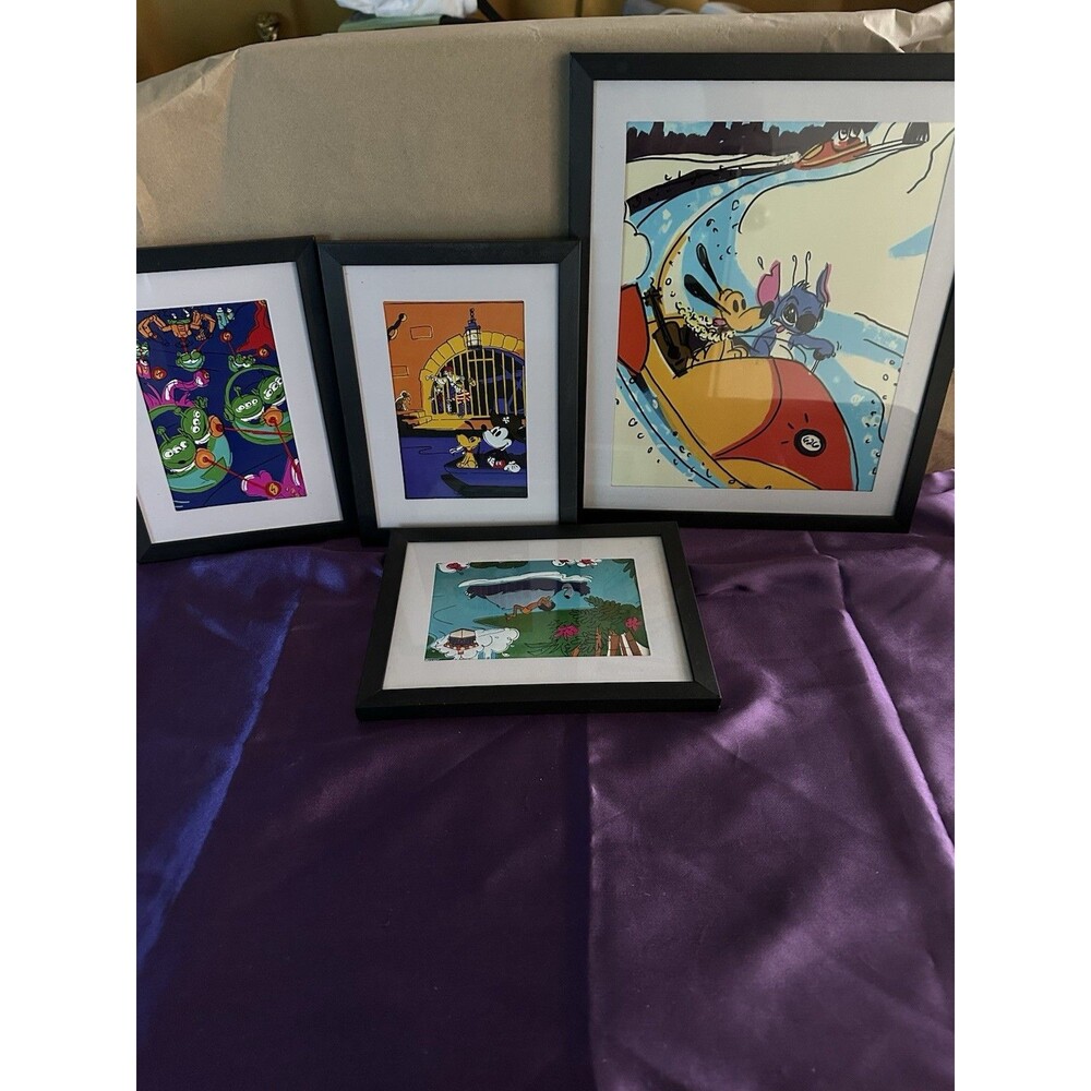 Art Prints By Disney Artist Will Gay, Lot Of 4 Printed On Premium Digital Paper
